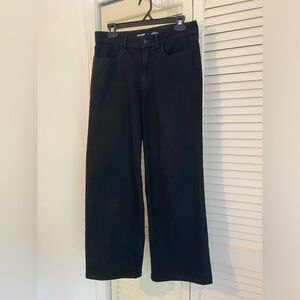 Old Navy Wow Wide leg black jeans Size 8